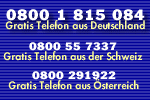 Numero vert pour la France 0800 90 65 47